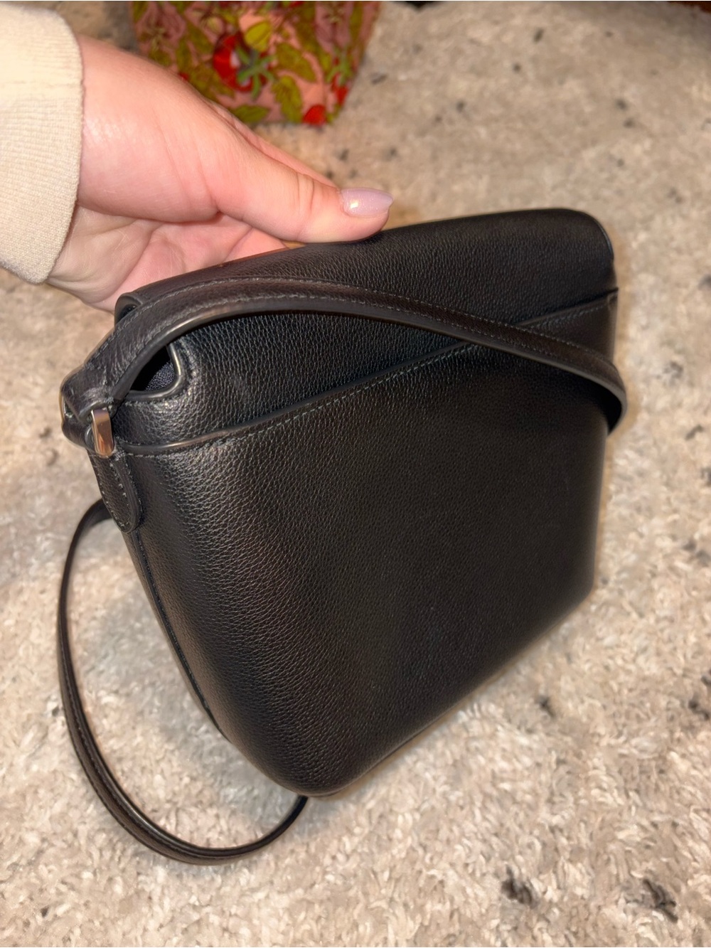 kate spade Black Pebbled Leather Crossbody - Picture 3 of 3